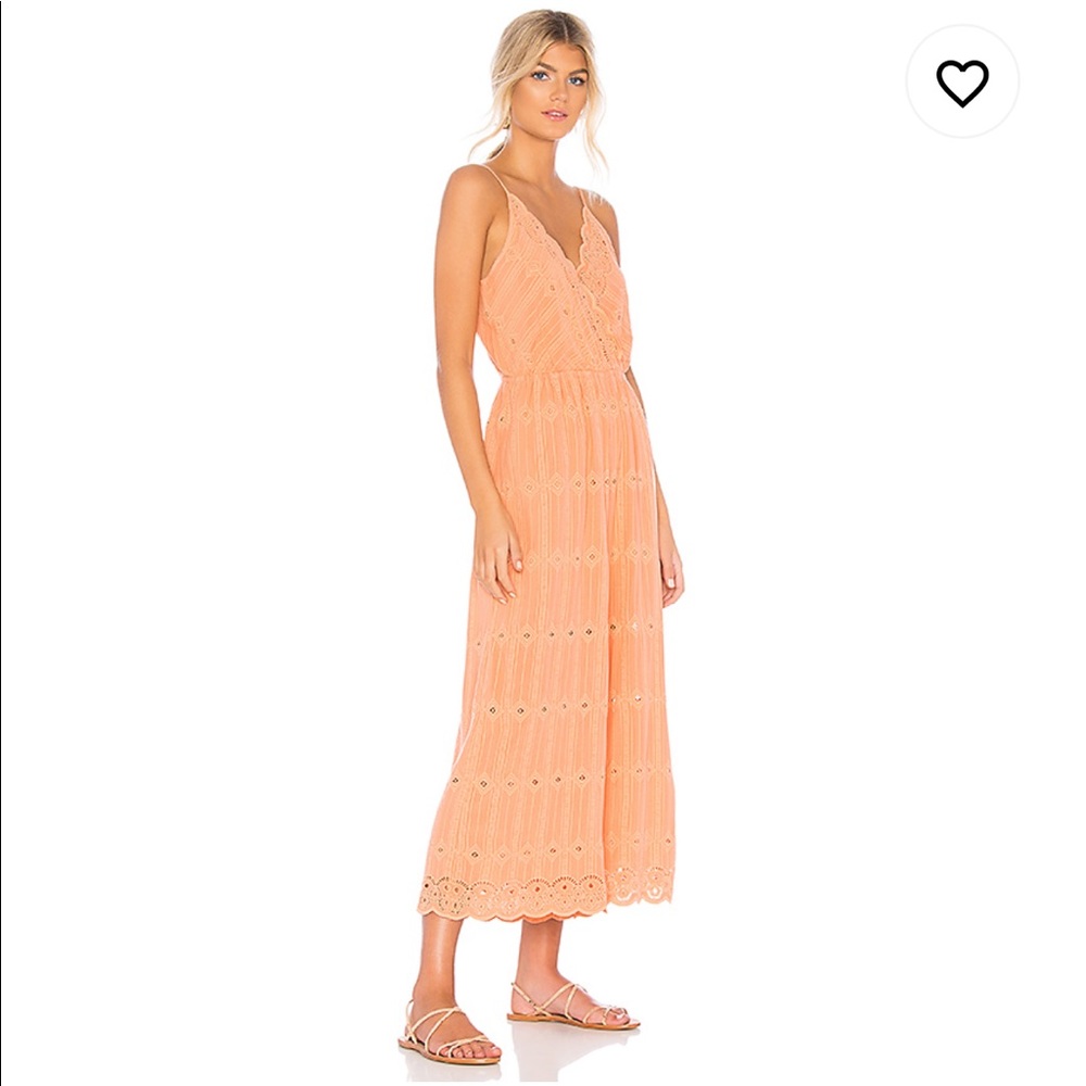 L*SPACE Ciara Jumpsuit - Tropical Peach